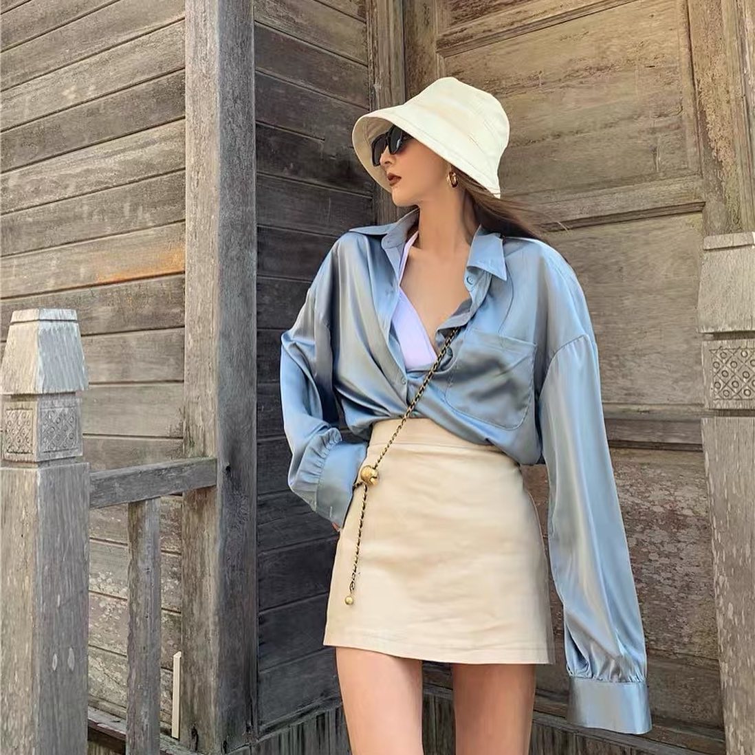 Janet oversized shirt