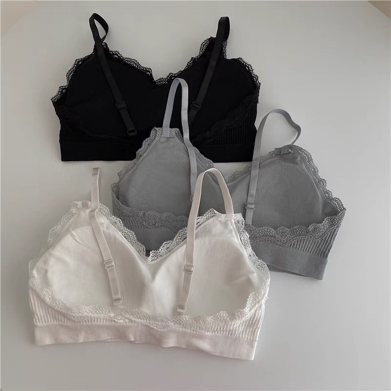 Lacey padded bralette
