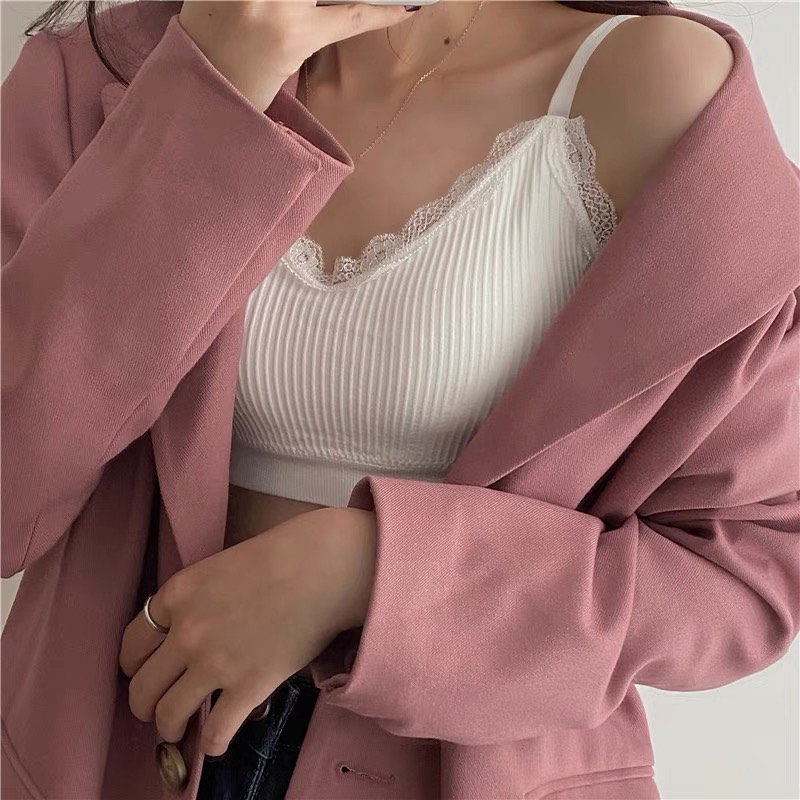 Lacey padded bralette