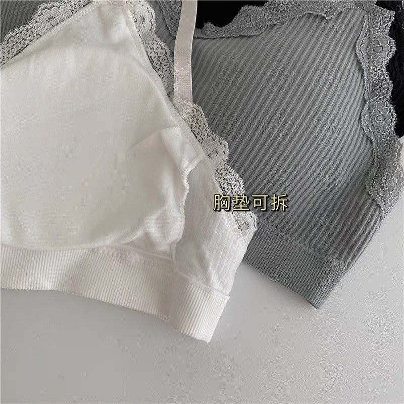 Lacey padded bralette