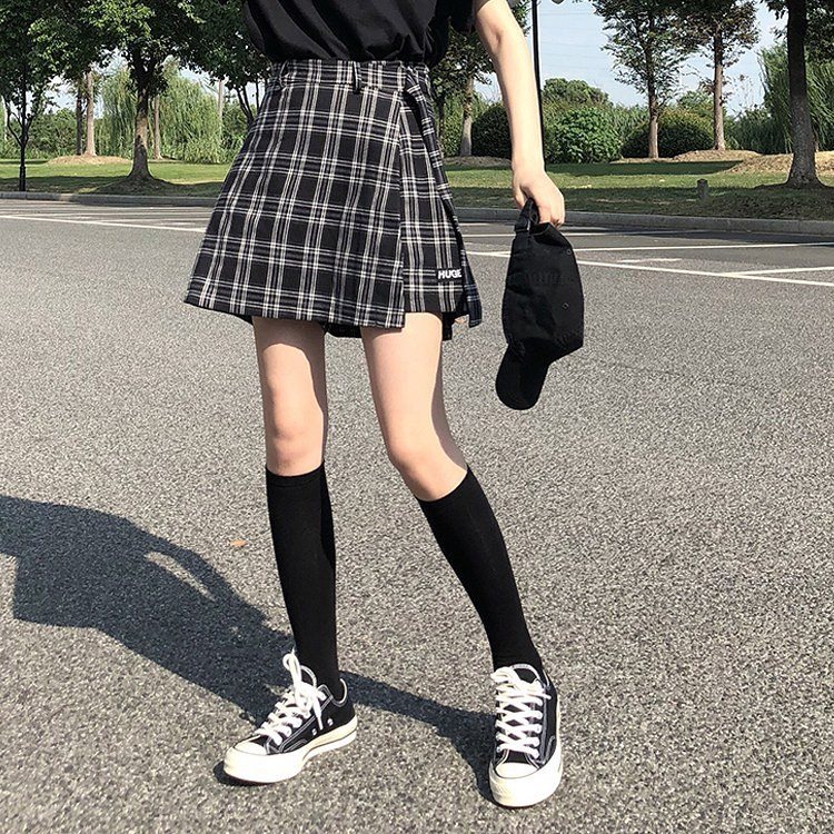 Checkered Scottish skort