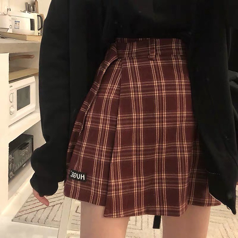 Checkered Scottish skort