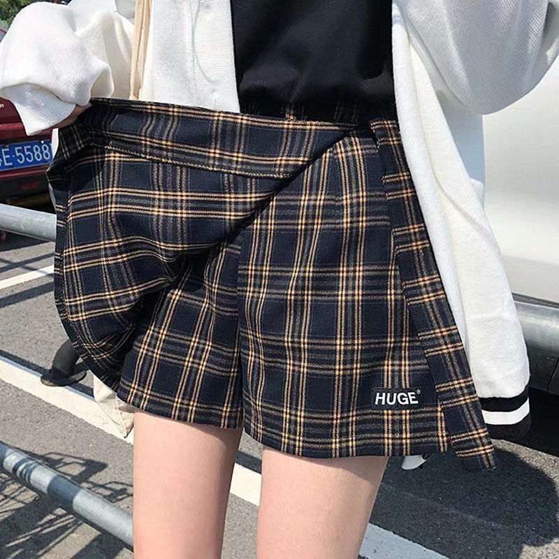 Checkered Scottish skort